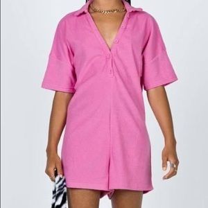 Princess Polly Keagan Terrycloth Romper